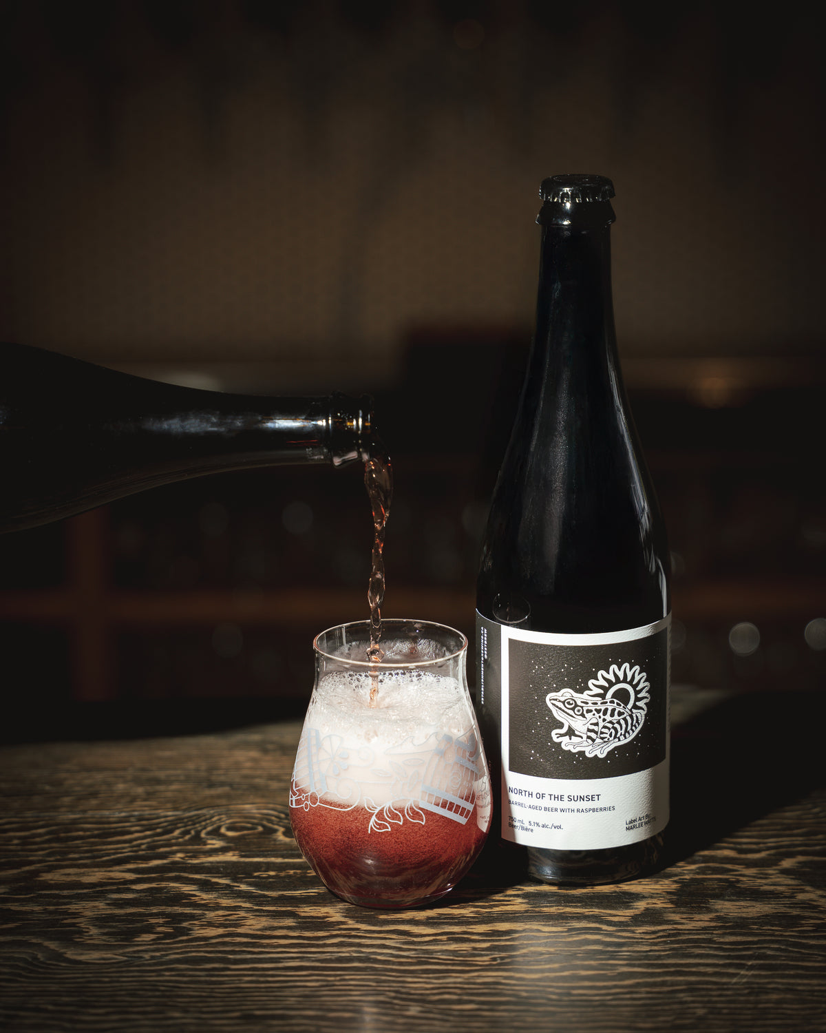 North Of Sunset, Raspberry Wild Ale